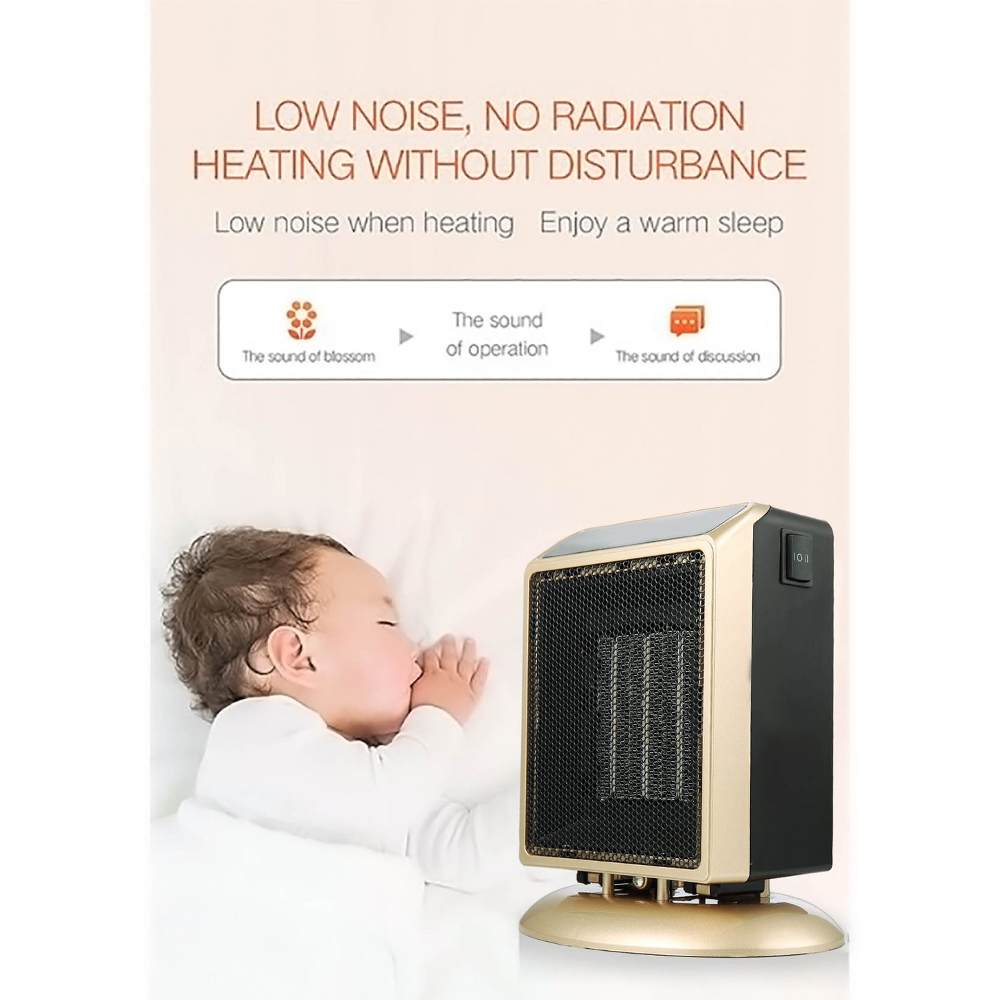 Portable Electric Space Heater 400W/900W